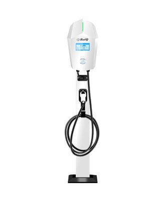 AC 240V Elektrikli Araç Şarj İstasyonu RFID Kart Anahtarlı EV Şarj Yığını -30 °C'den +50 °C'ye kadar çalışma sıcaklığı