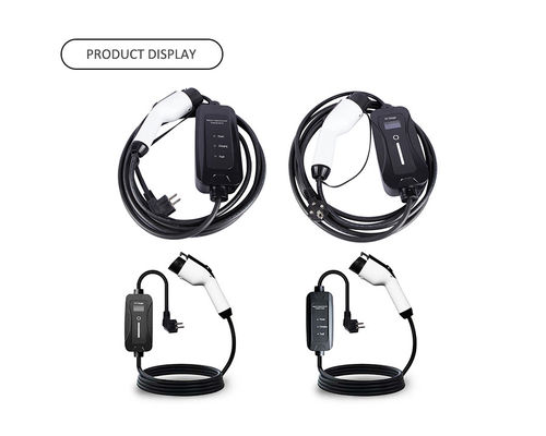 Çalışma Alanı Seviye 2 EVSE Portatif Şarj Arabası 110 Volt