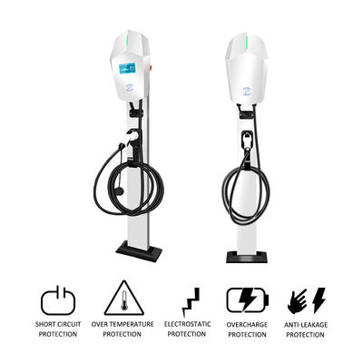 Tip2 7KW 22kw CCS EVSE EV Şarj cihazı DC AC OCPP IP55 Ev için