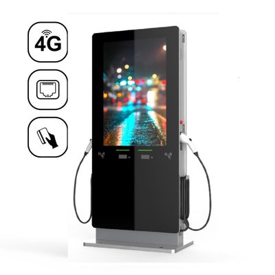 3 fazlı araba EVSE EV şarj cihazı LED Seviye 2 CCS araba şarj cihazı Elektrikli arabalar için