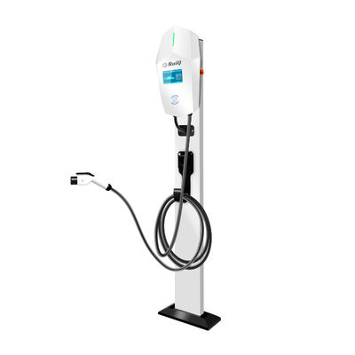 AC 240V Elektrikli Araç Şarj İstasyonu RFID Kart Anahtarlı EV Şarj Yığını -30 °C'den +50 °C'ye kadar çalışma sıcaklığı