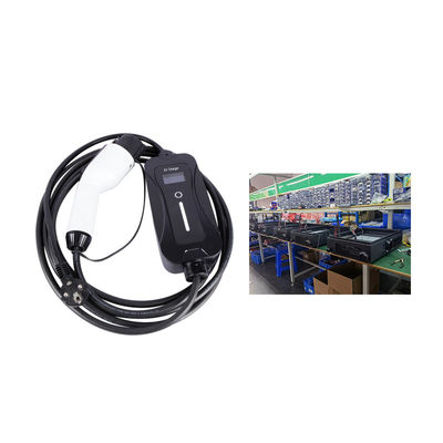 110V-250V arasında taşınabilir EVSE elektrikli araç şarjı