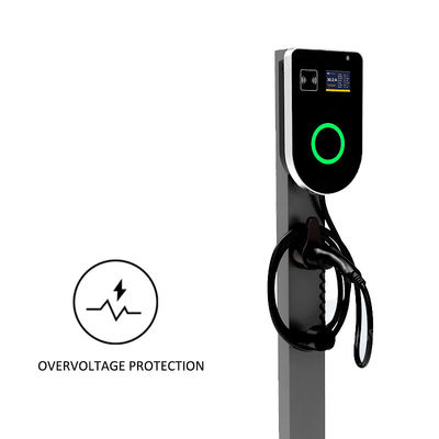 OEM taşınabilir 30 Amp EV şarj cihazı 2. seviye kutup montu