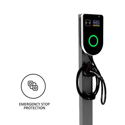 Ev için 22kw Duvar Montajlı EV Şarj Aygıtı 3 Faz
