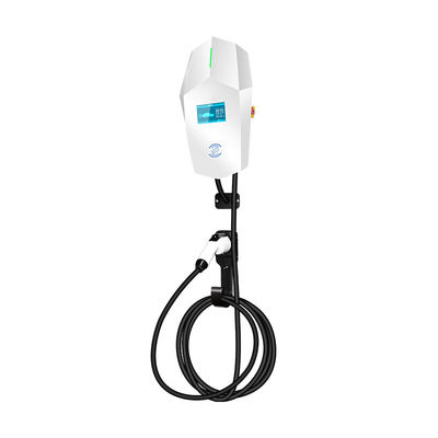 IP65 Mennekes Tipi EVSE EV Şarj cihazı 2 Kablo 5M CE Sertifikalı